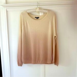 Vince Lightweight Hand Dyed Ombre Cashmere Sweater Size 1